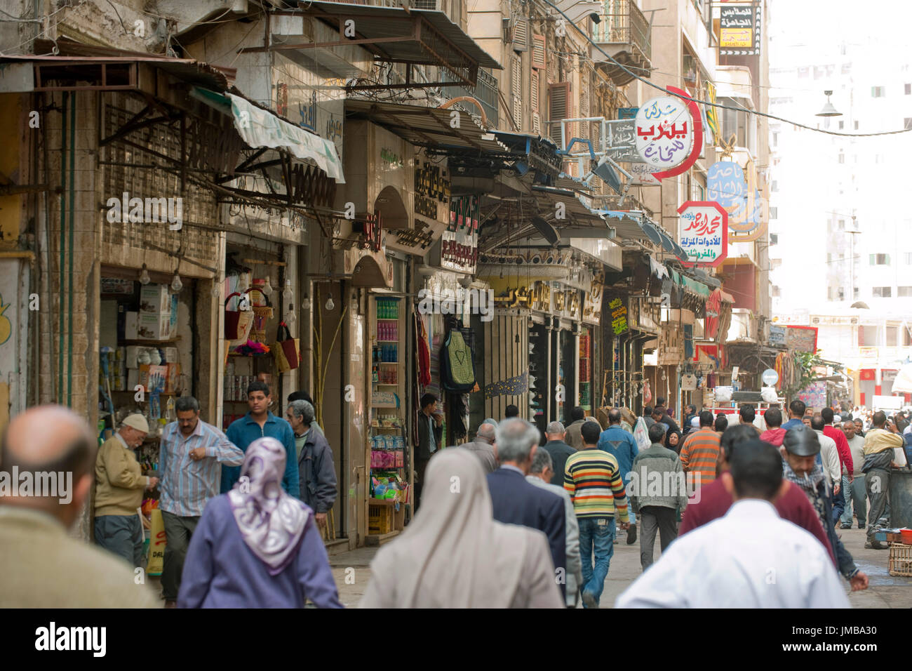 Aegypten, Alexandria, Im Souk am Midan Tahir Stockfoto