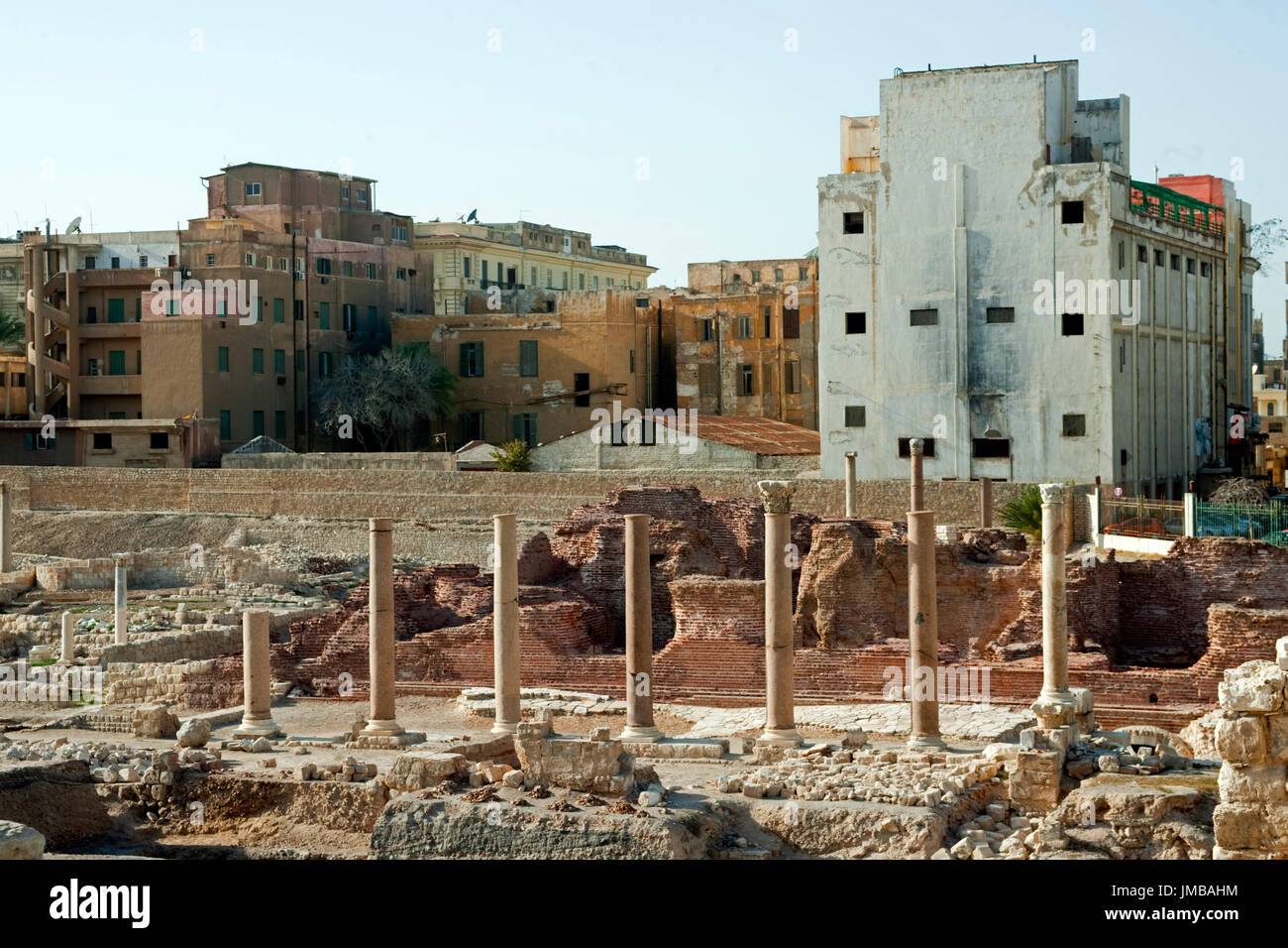 Aegypten, Alexandria, römische Ausgrabung Kom el Dik Stockfoto