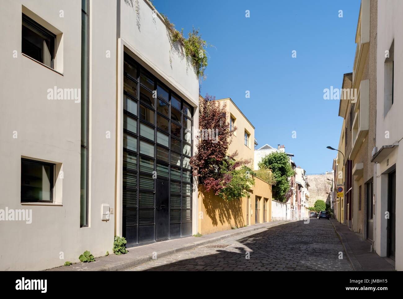 Paris, Andre Lurcat, Villa Seurat Stockfoto