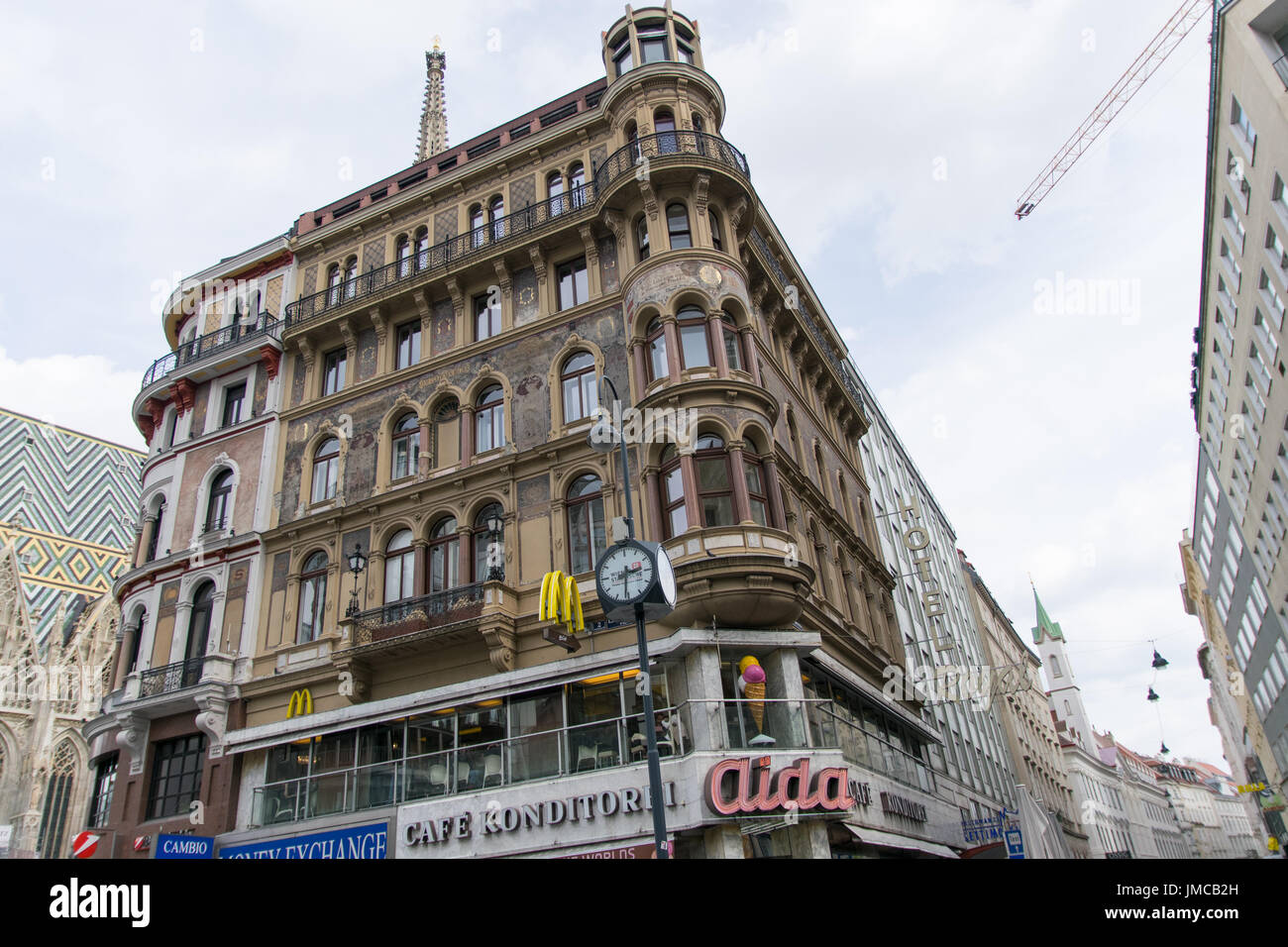 Wien-Gebäude - Wien, Österreich Stockfoto