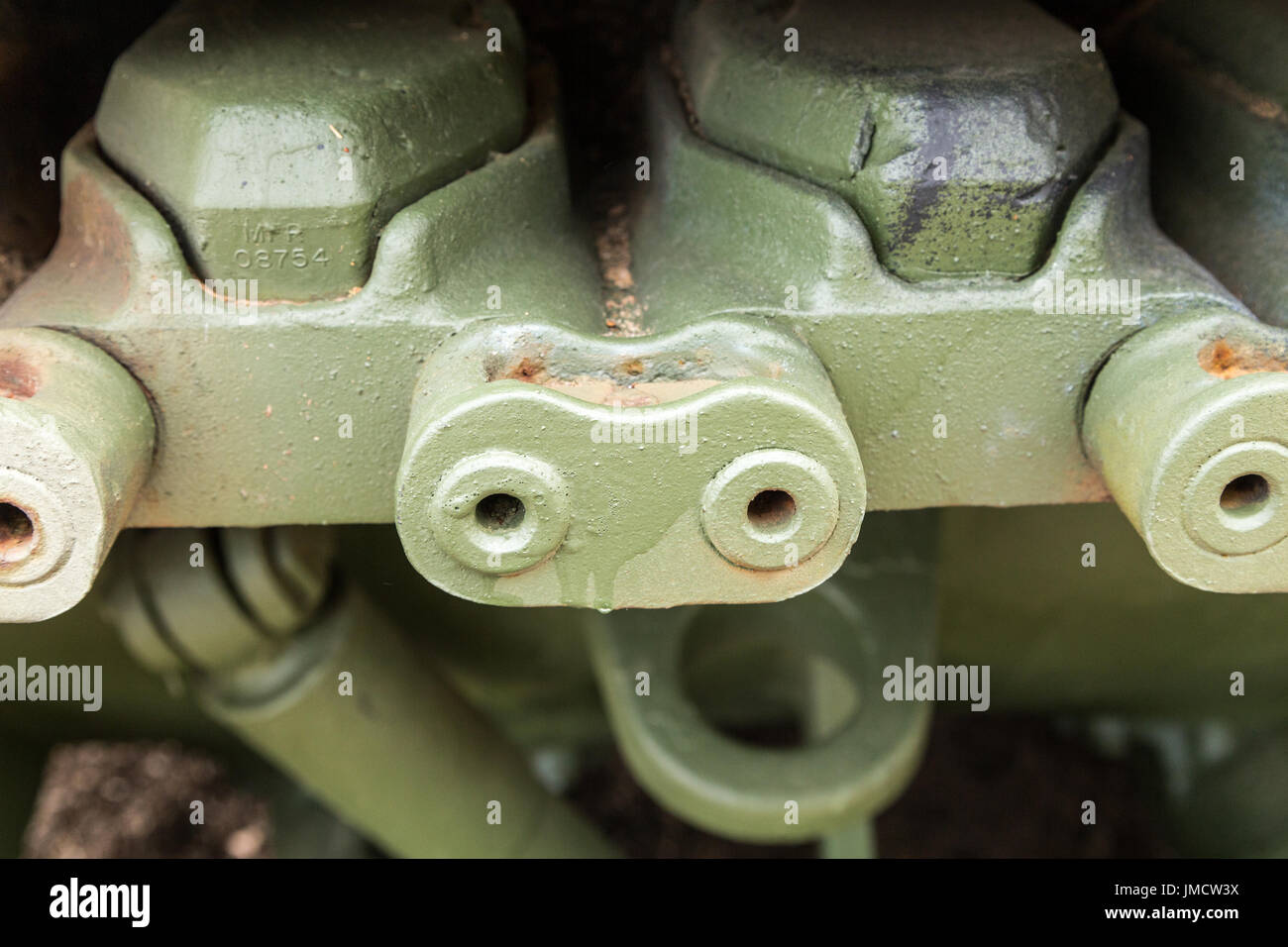 M60 Tank Anschluss Links Stockfoto