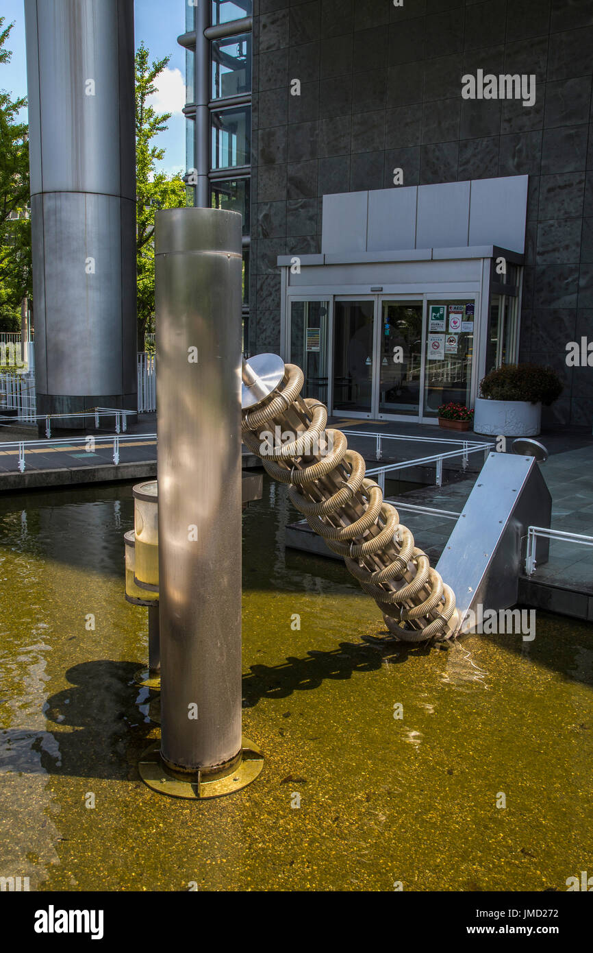 Die Kanalisation Wissenschaftsmuseum in Osaka eröffnet die Kanalisation der Stadt. Hier können Sie Ihren Traum von der Entdeckung über Abwasser erfüllen. Reise-thr Stockfoto