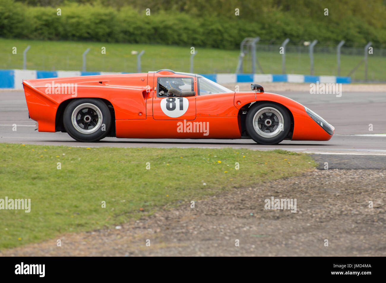 Die Donington historische Festival 2017 für den Motorsport Stockfoto