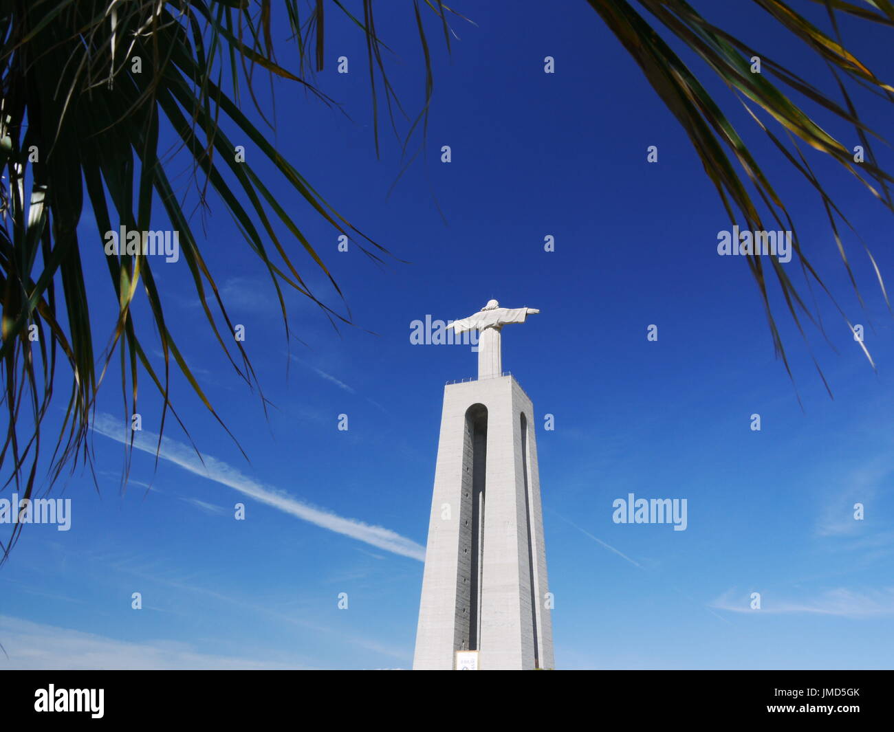 Das Heiligtum von Christus dem König Lissabon Portugal Stockfoto