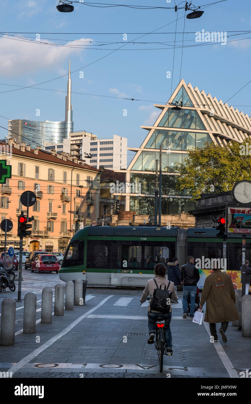 Italien, Lombardei, Mailand, Fondazione Feltrinelli Stockfoto