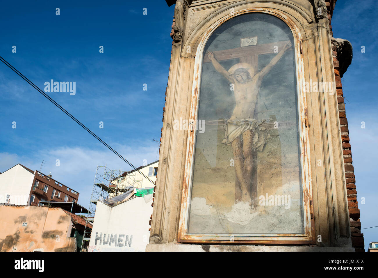 Italien, Lombardei, Mailand, Colonne di San Lorenzo Stockfoto