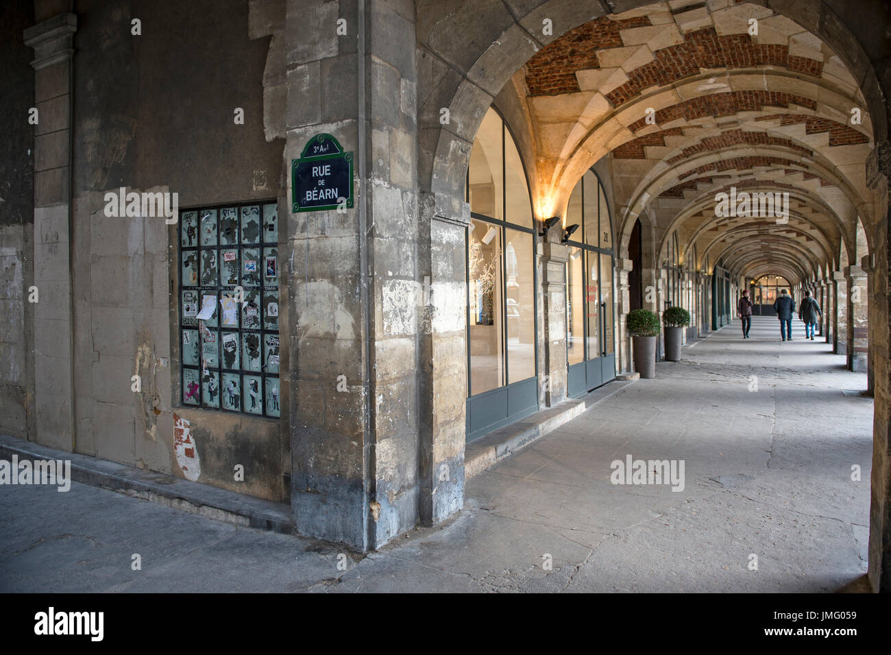 Europa, Frankreich, Paris, Place des Vosges Stockfoto