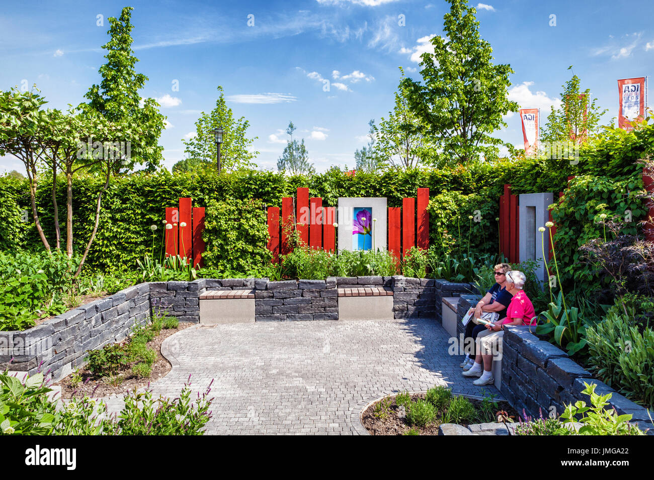 Berlin, Marzahn. Gärten der Welt Botanischer Garten, Gärten der Welt