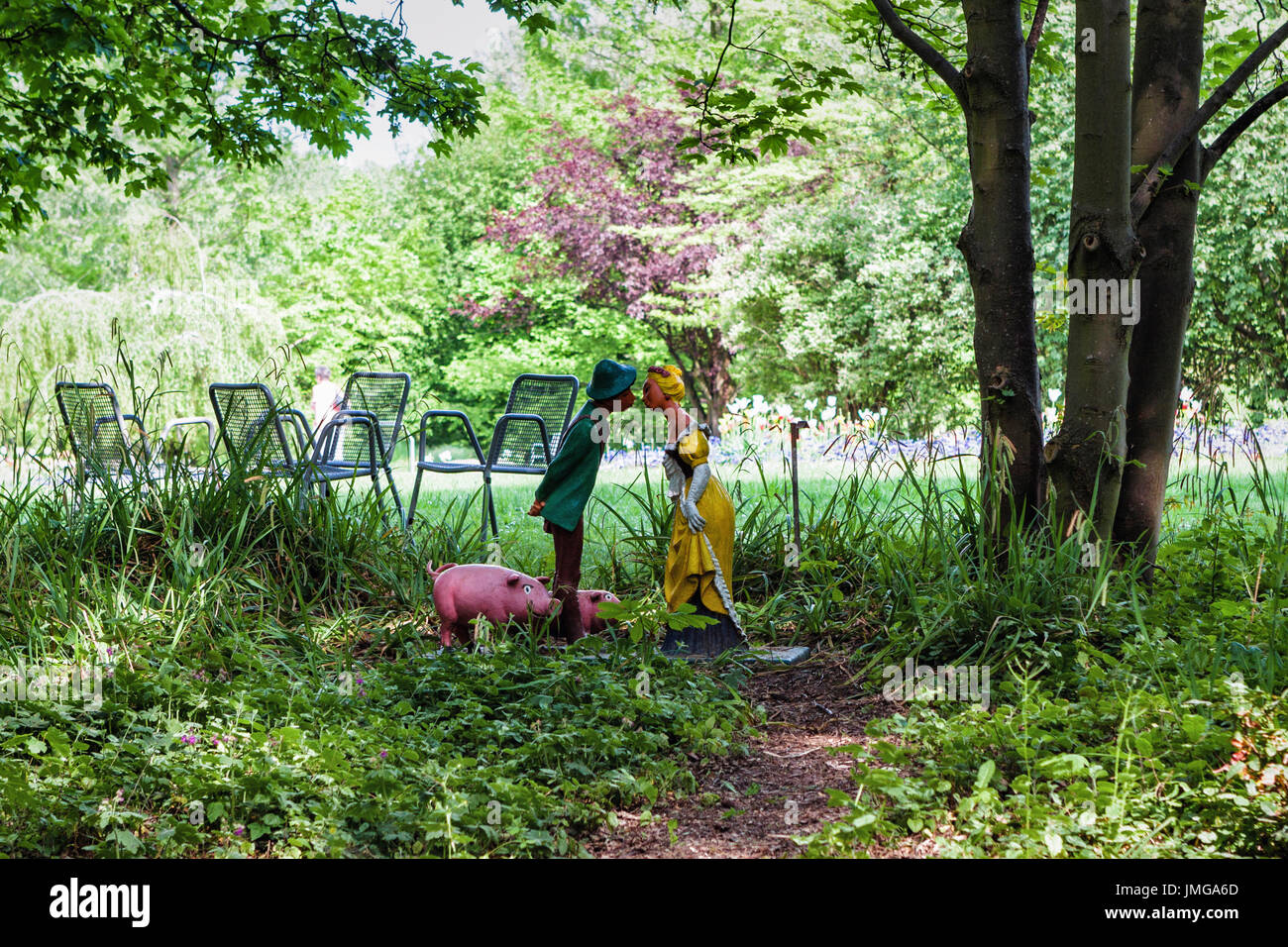 Berlin, Marzahn. Gärten der Welt Botanischer Garten, Gärten der Welt