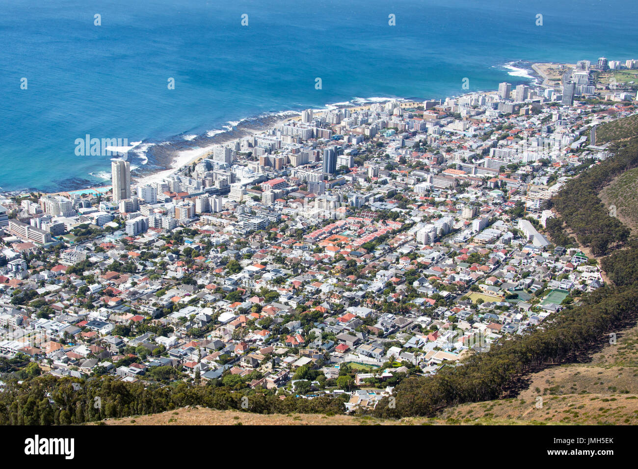 Sea Point, Kapstadt, Südafrika Stockfoto