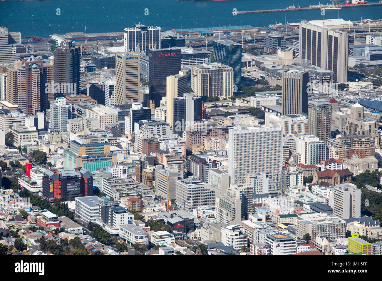 Die Innenstadt von Kapstadt, Südafrika Stockfoto