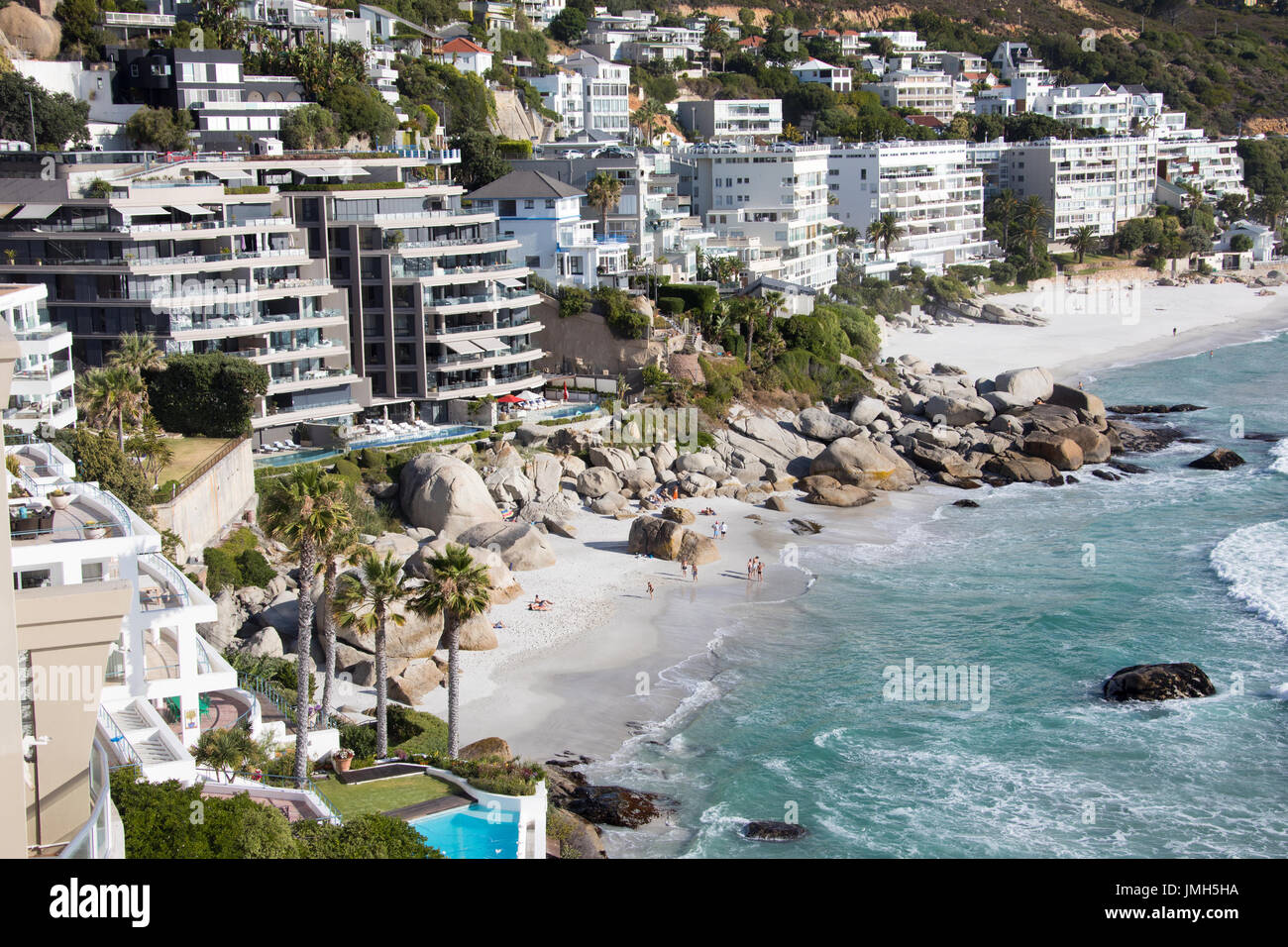 Von Camps Bay, Kapstadt, Südafrika Stockfoto