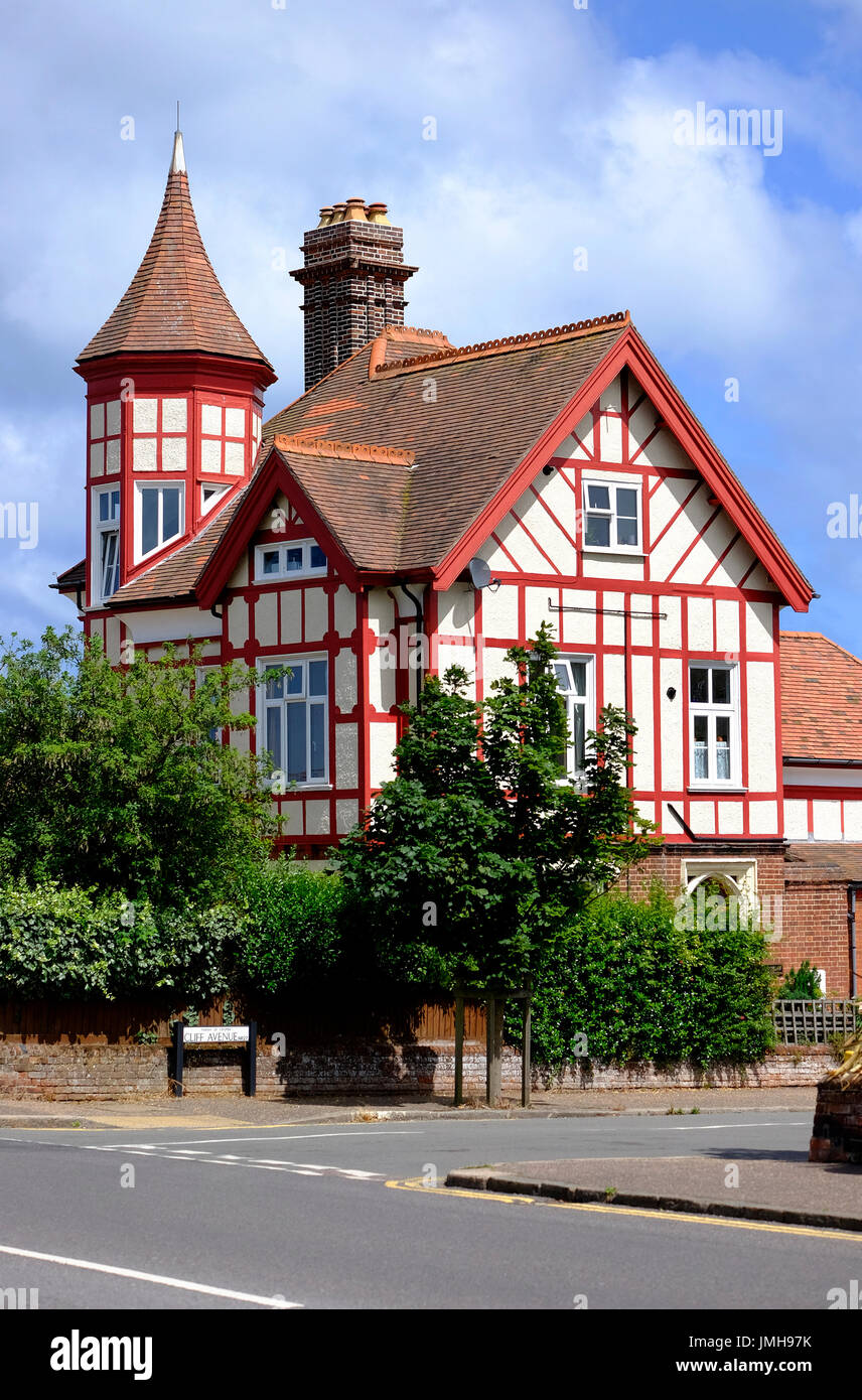 Haus im edwardianischen Stil in Cromer, North Norfolk, england Stockfoto