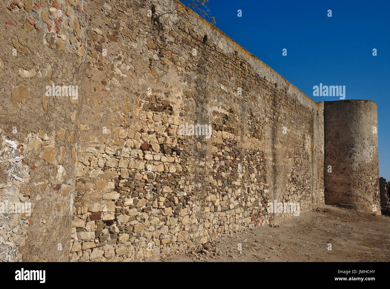 Mittelalterliche Burg von Castro Marim. Algarve, Portugal Stockfoto