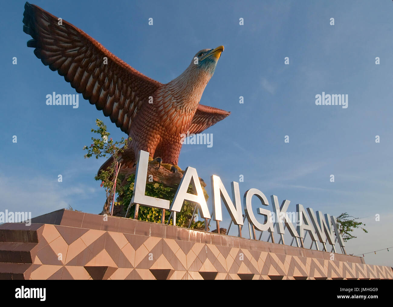 Langkawi ist die Insel der Adler befindet sich in Malaysia Stockfoto