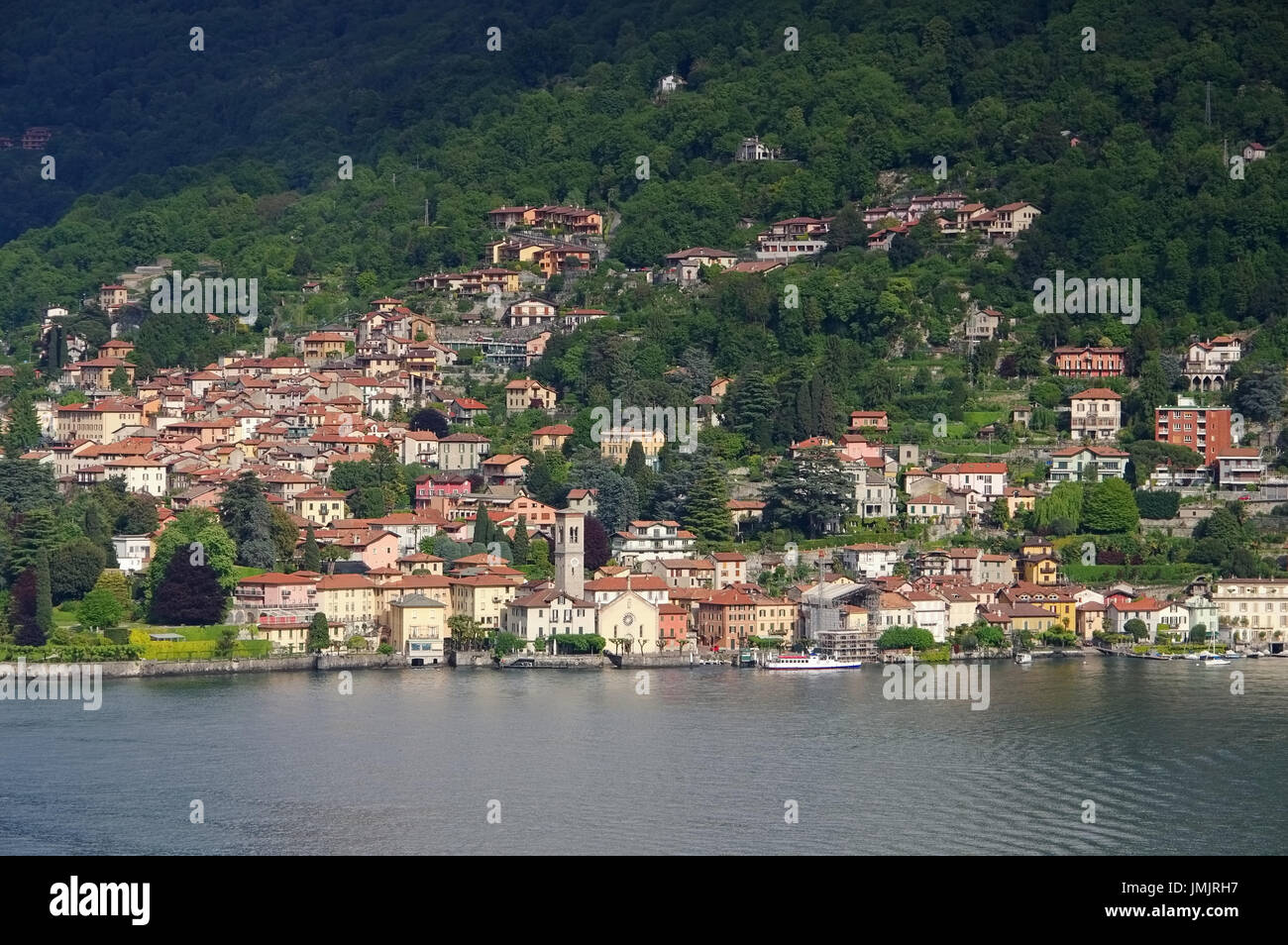 Torno Comer See, Lombardei in Italien Stockfoto