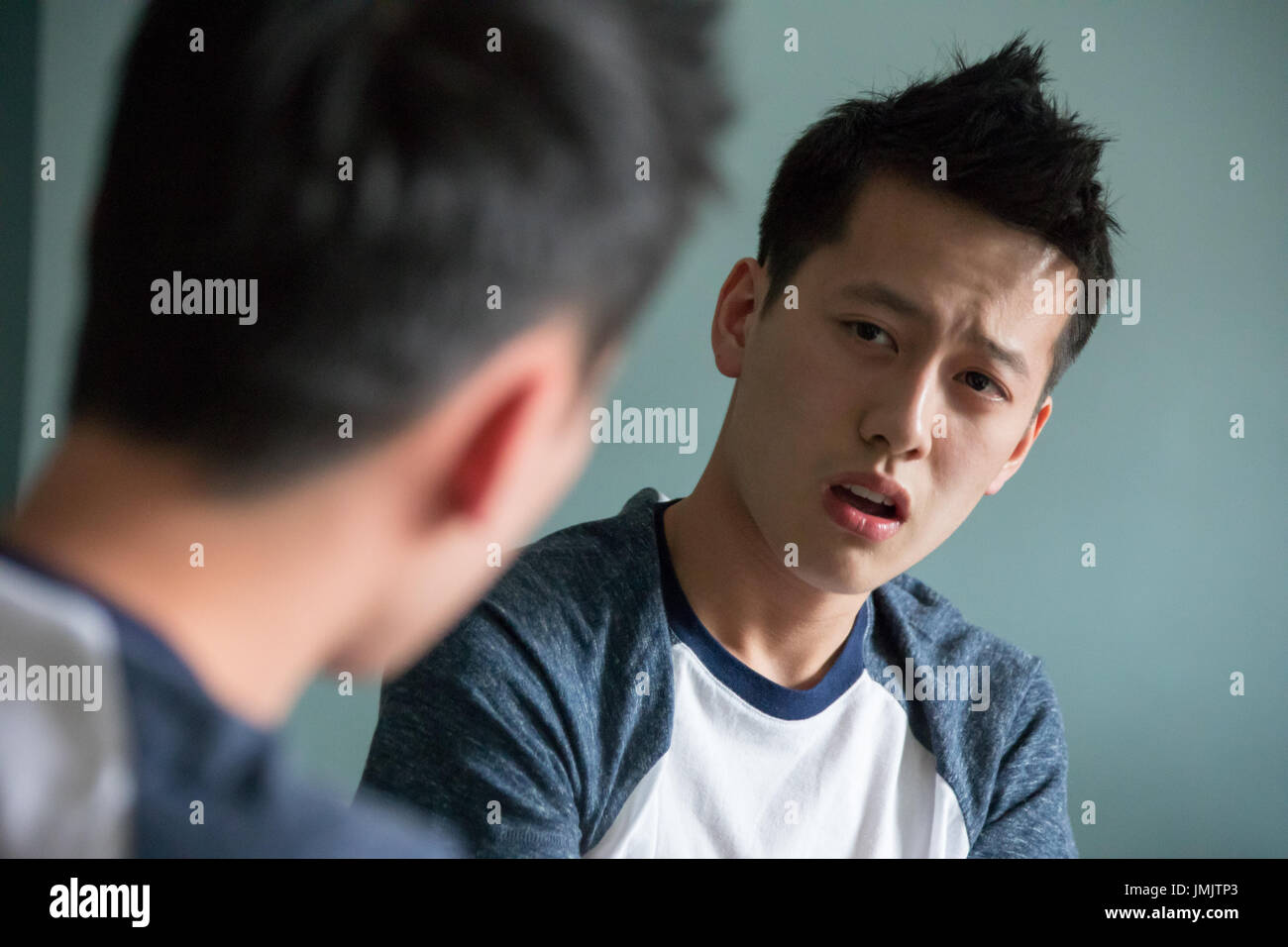 Cameron Koo, Hong Kong chinesische Studenten in New York City, USA Stockfoto