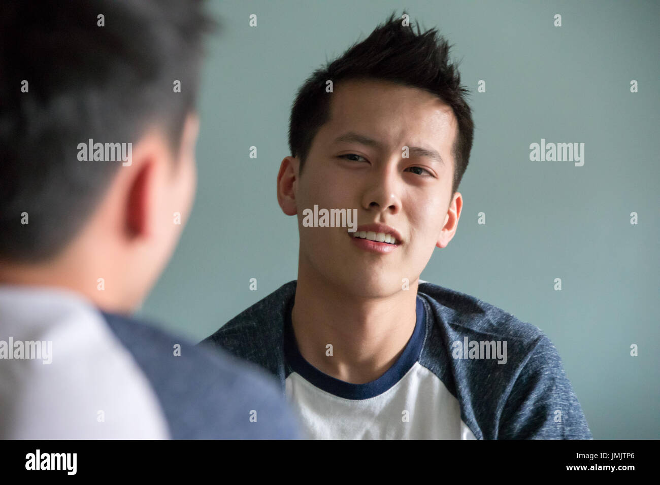 Cameron Koo, Hong Kong chinesische Studenten in New York City, USA Stockfoto