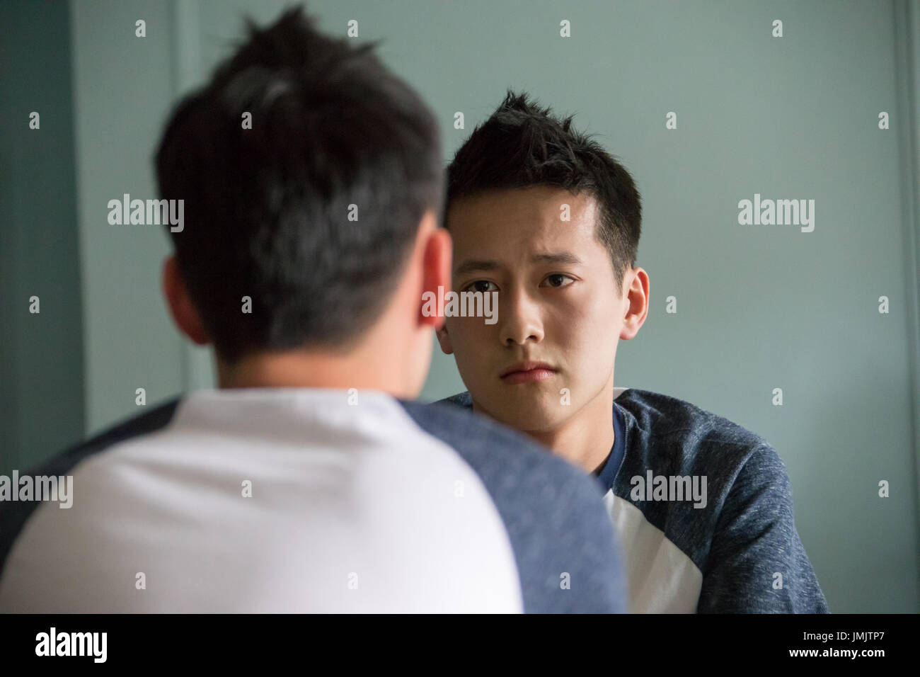 Cameron Koo, Hong Kong chinesische Studenten in New York City, USA Stockfoto