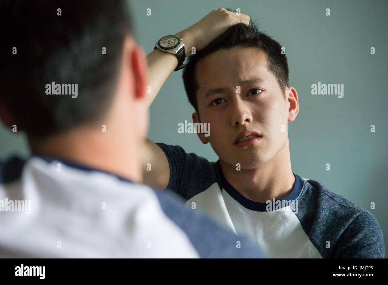 Cameron Koo, Hong Kong chinesische Studenten in New York City, USA Stockfoto