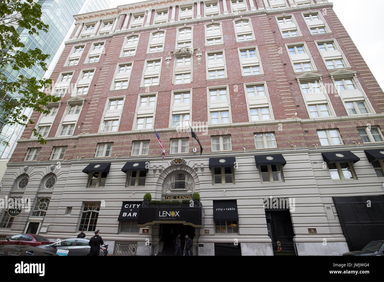 Die Lenox Hotel Boston USA Stockfoto
