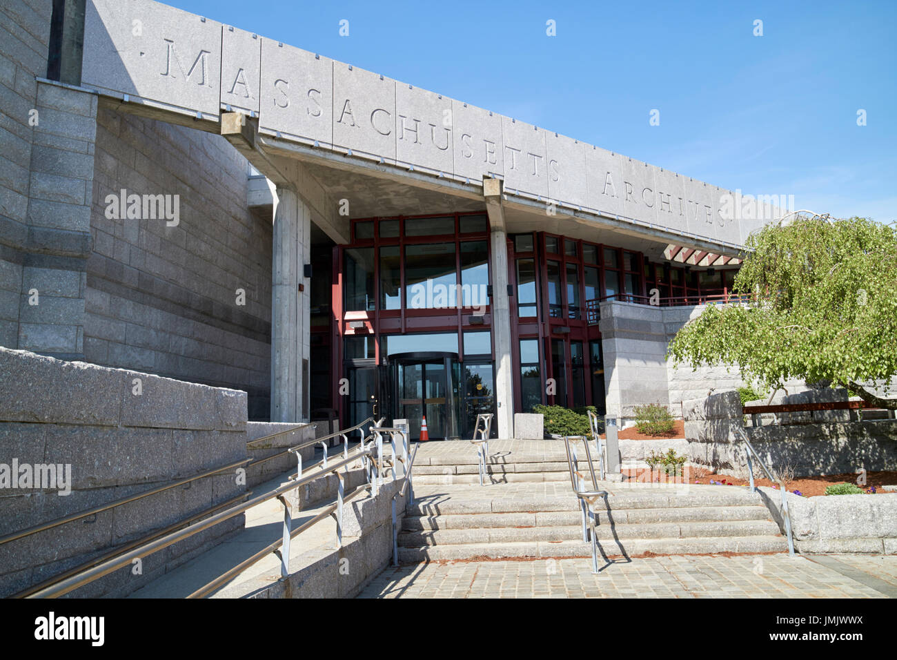 Massachusetts Archive commonwealth Museum und Geschichte museum Boston USA Stockfoto