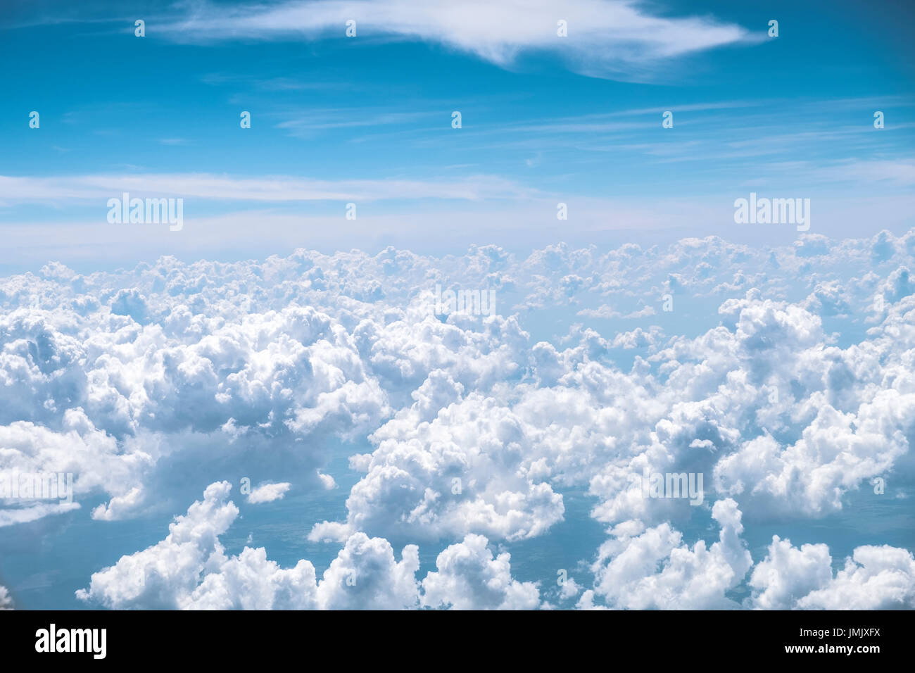 Wolken über Mexiko Stockfoto