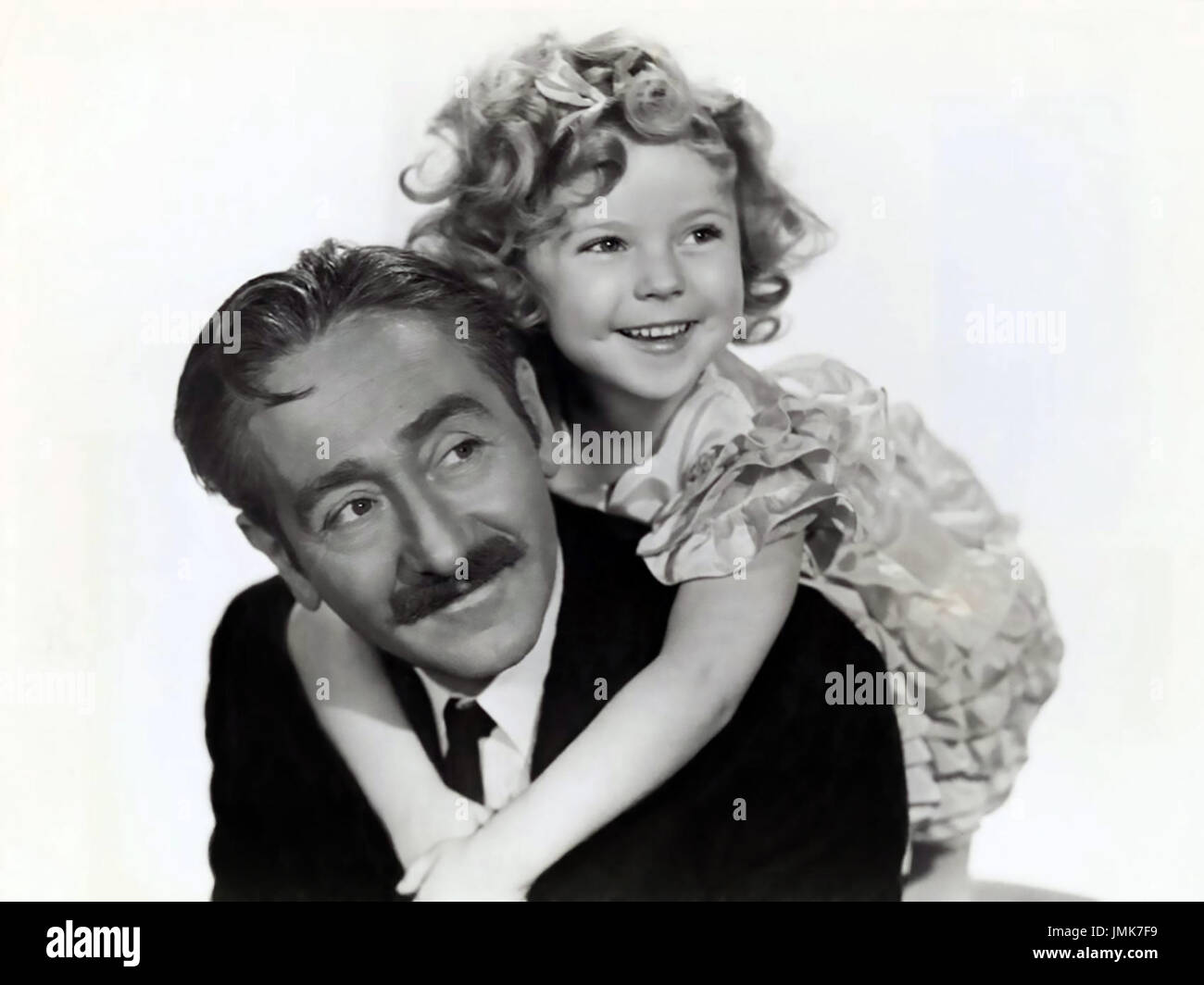 LITTLE MISS MARKER 1934 Paramount Pictures Film mit Shirley Temple und Adolphe Menjou Stockfoto