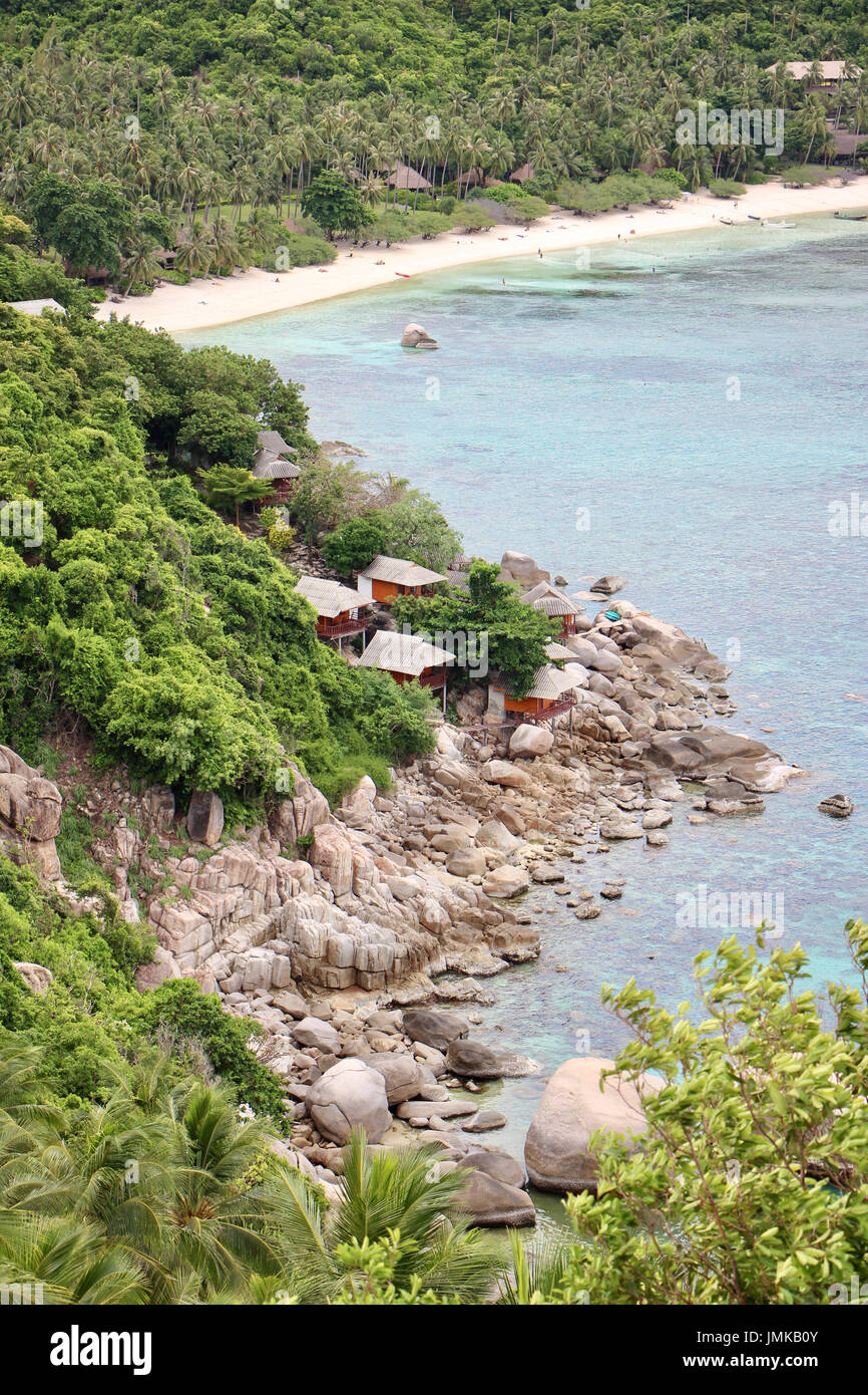 Küste von Koh Tao Stockfoto