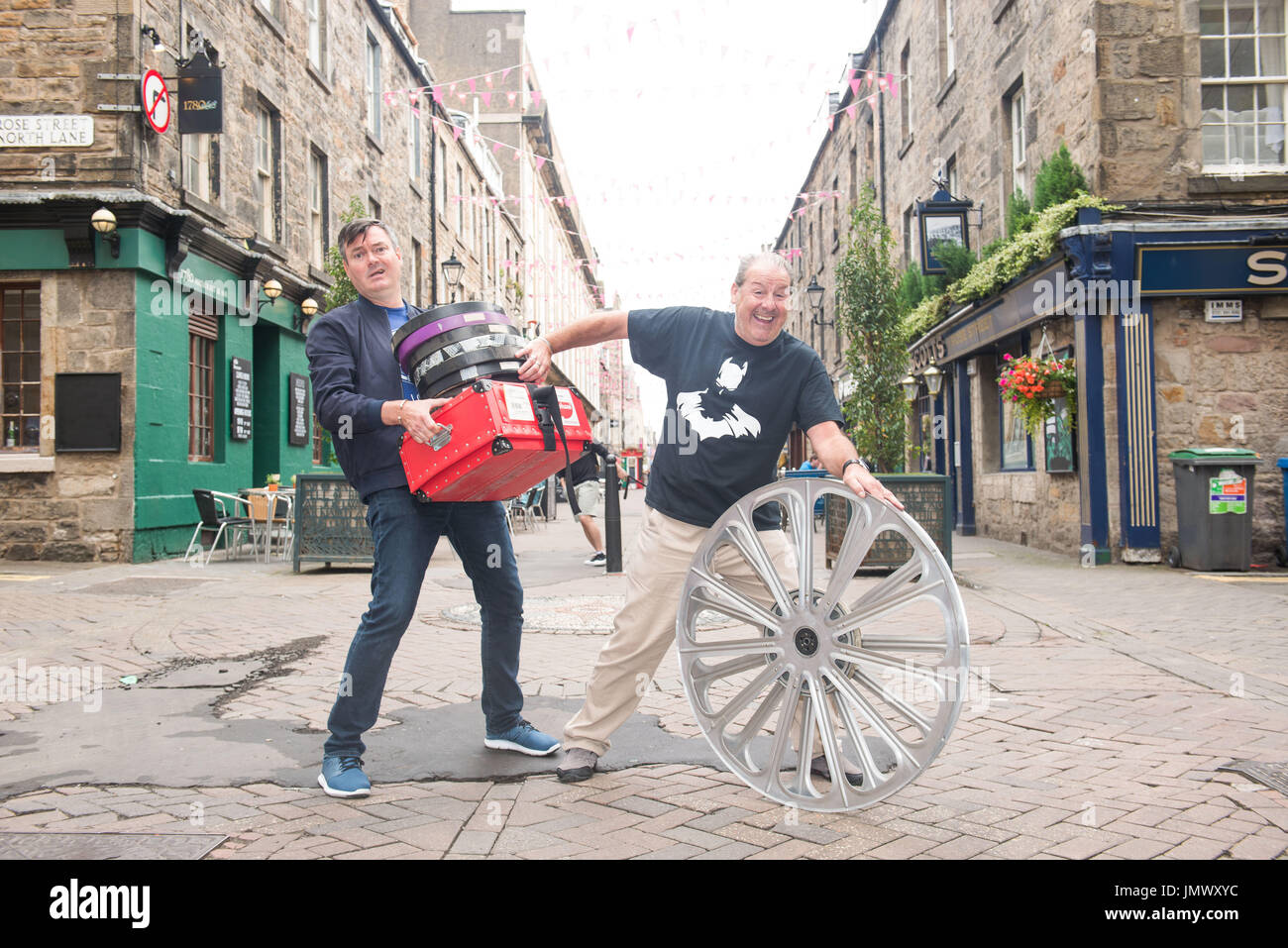 Bild: Andy Gray und Grant Stott - "Eine Meisterklasse in Comic-Schauspiel!" * Stockfoto