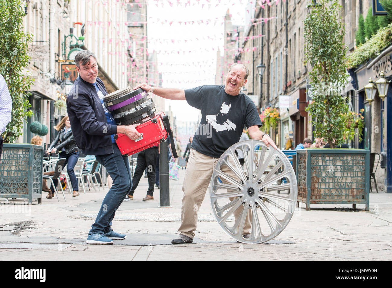 Bild: Andy Gray und Grant Stott - "Eine Meisterklasse in Comic-Schauspiel!" * Stockfoto