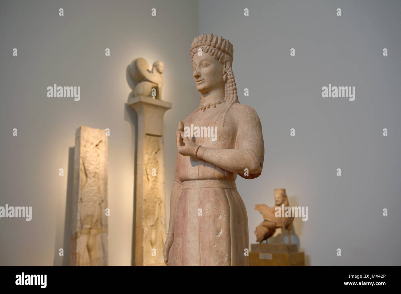 Archäologisches Museum, Athen, Griechenland Stockfoto