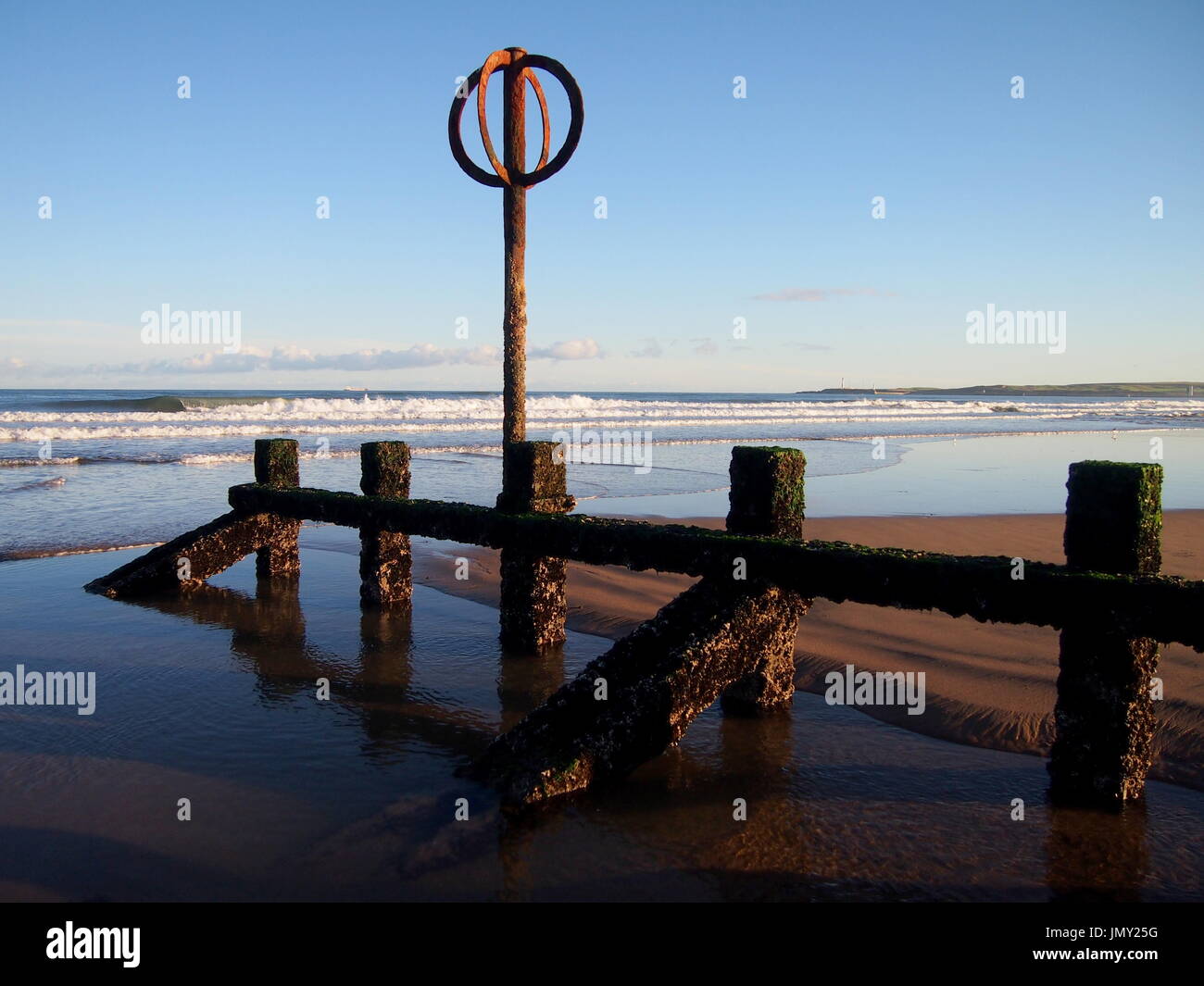 Aberdeen-Strand Stockfoto