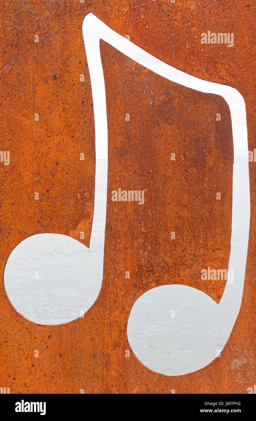 Musiknote Stockfoto