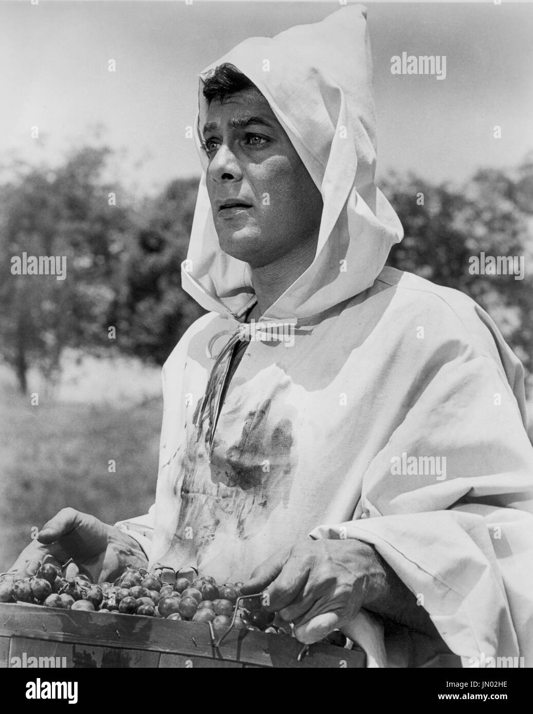 Tony Curtis, am Set von dem Film, 'Der große Betrüger', Universal Pictures, 1961 Stockfoto