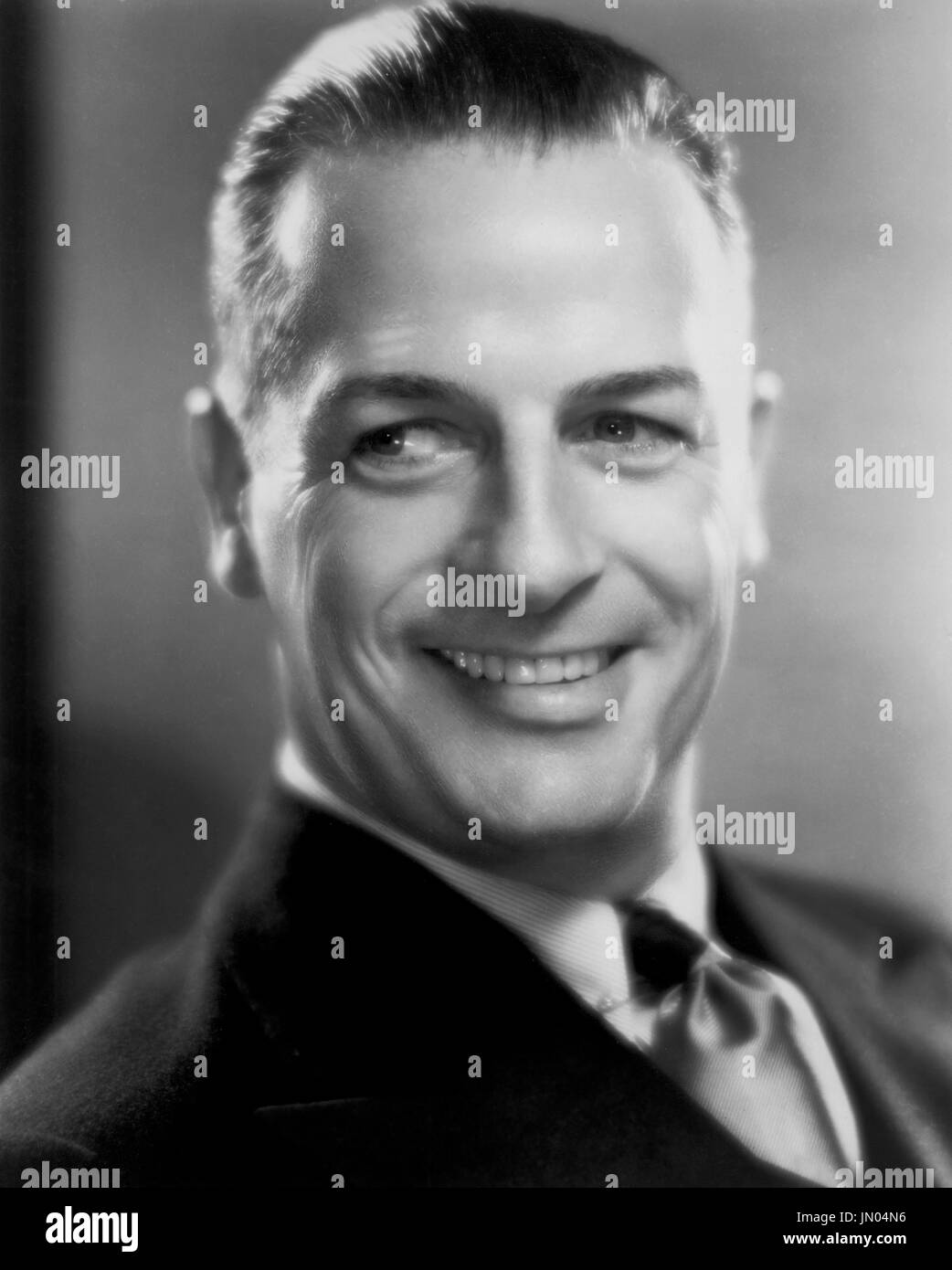 Reginald Denny, Portrait Werbung für den Film, "One More River", Universal Pictures, 1934 Stockfoto