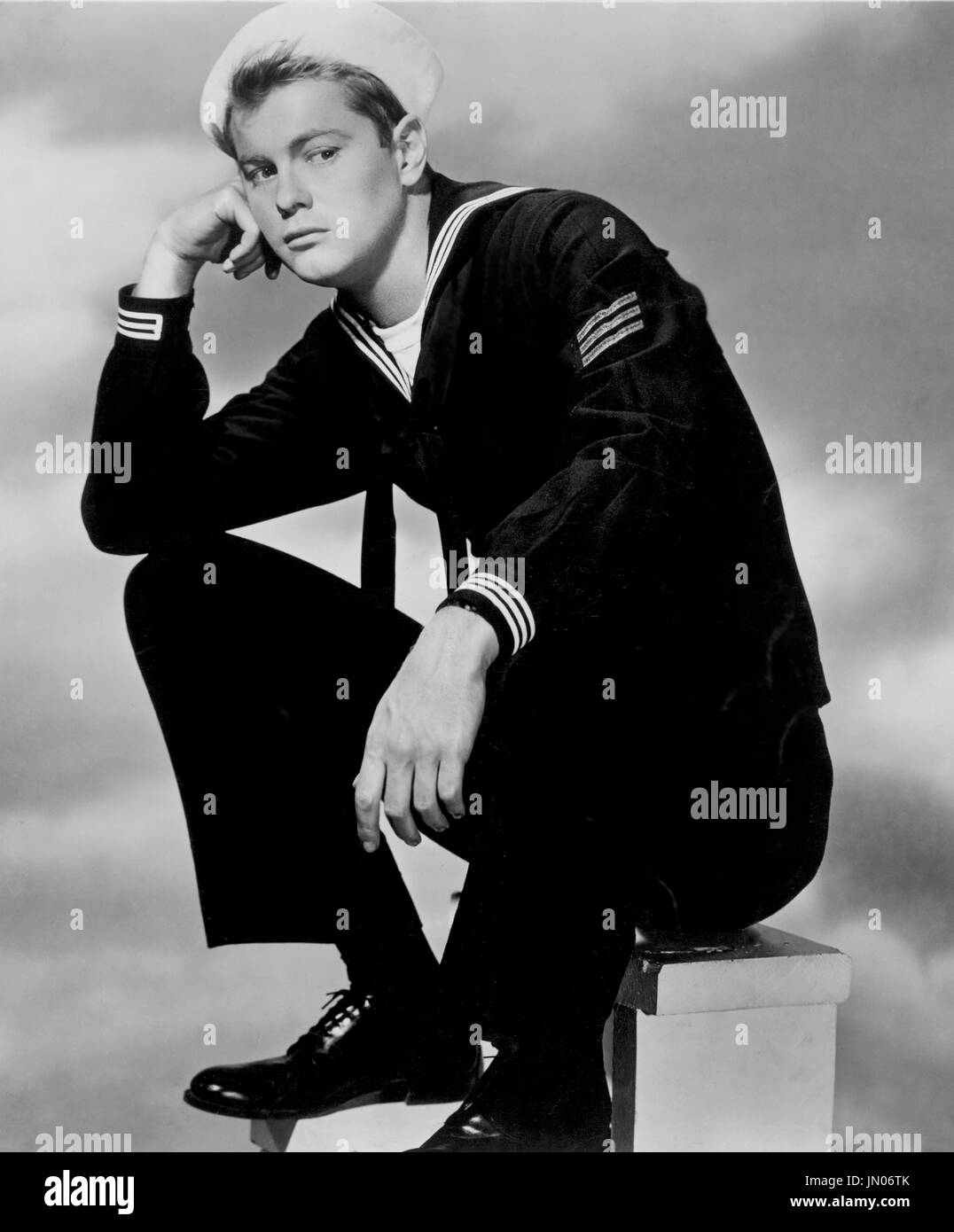 Troy Donahue, Portrait Werbung für den Film "The überfüllten Luftraum", Warner Bros., 1960 Stockfoto