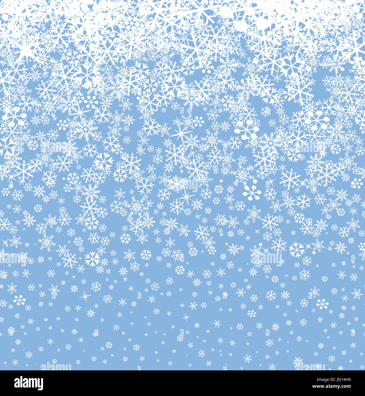 Schnee Hintergrund Nahtlose Muster Schneeflocken Verschneiten Winter Nahtlose Tapete Stockfotografie Alamy