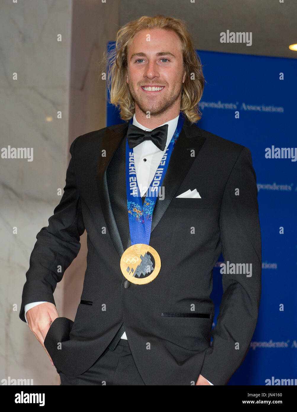 Sage Kotsenburg kommt für die 2014 White House Correspondents Association Annual Dinner im Washington Hilton Hotel am Samstag, 3. Mai 2014. Bildnachweis: Ron Sachs / CNP (Einschränkung: NO New York oder New Jersey Zeitungen oder Zeitschriften in einem Umkreis von 75 Meilen von New York City) Stockfoto