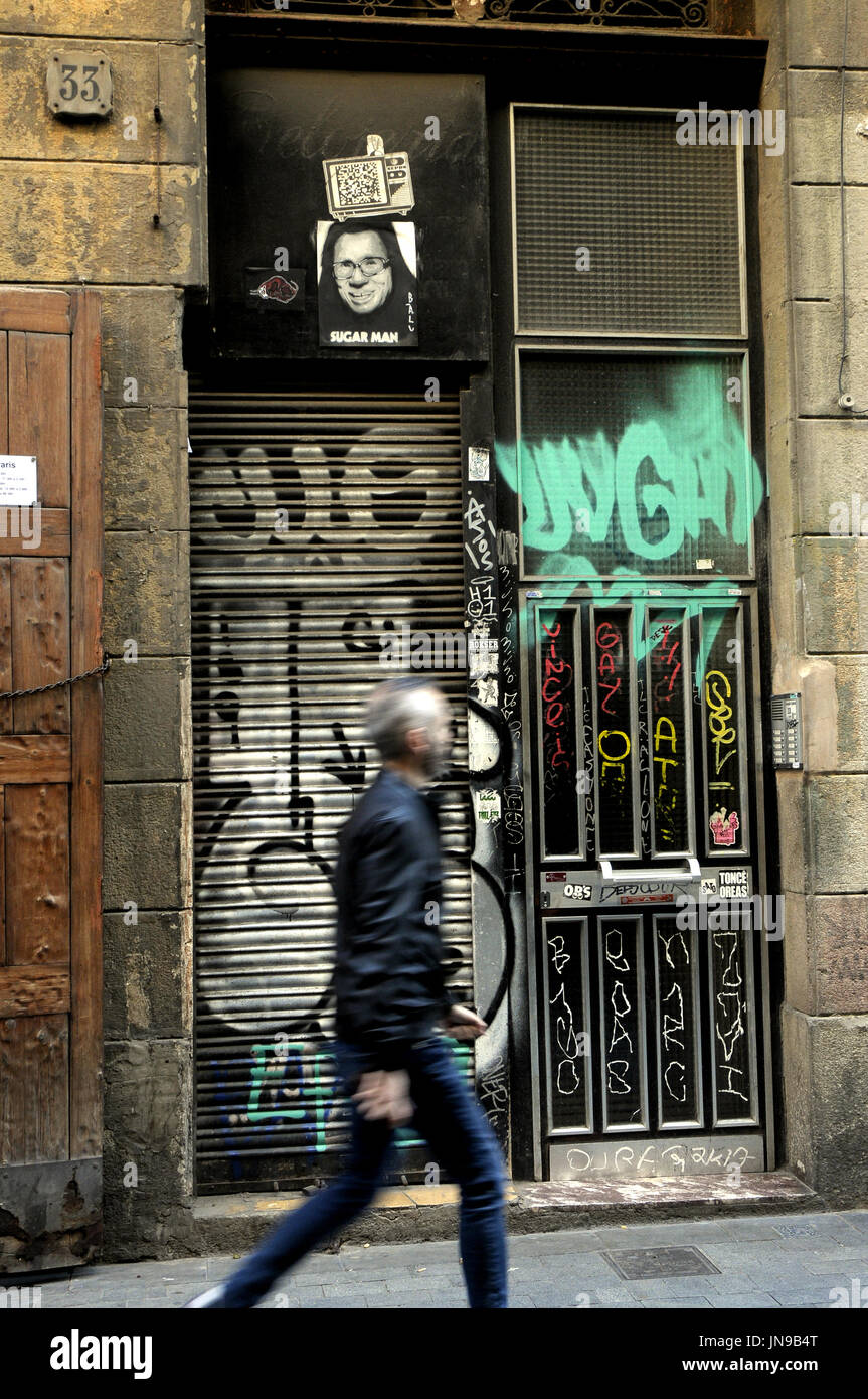 El Raval-Viertel. Barcelona. Spanien. Foto: Rosmi Duaso Stockfoto
