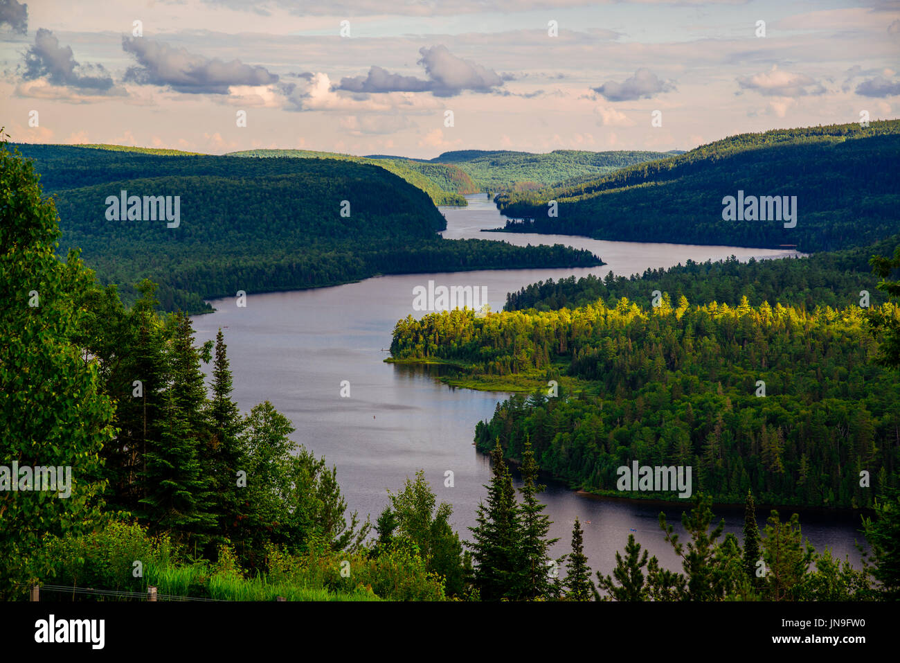 La Mauricie Nationalpark in Quebec Kanada Stockfoto