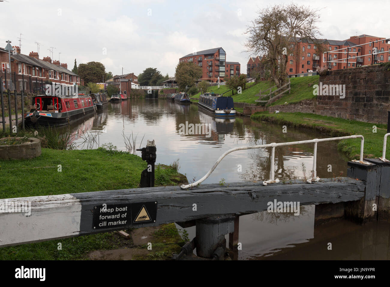 Stadtzentrum von Chester, Cheshire, England, uk gb Stockfoto