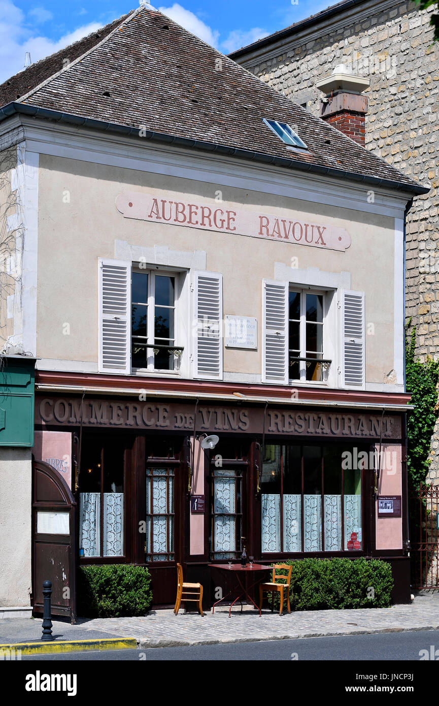 Auberge Ravoux, Auvers Sur Oise, Frankreich Stockfoto