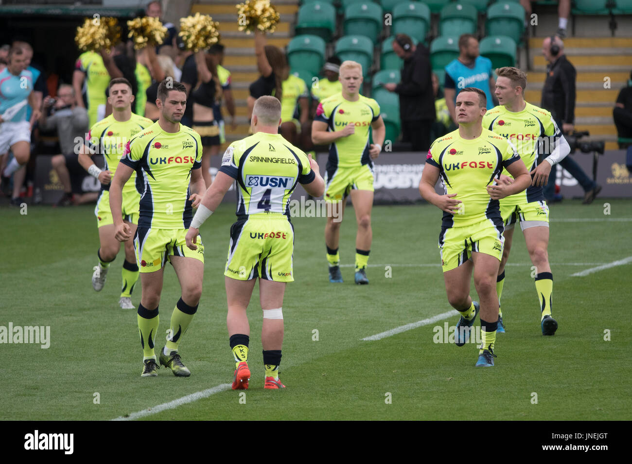 Northampton, UK. 29. Juli 2017. DIE SALE SHARKS RUGBY 7 S NORTHAMPTON 29 07 207 Credit: PATRICK ANTHONISZ/Alamy Live-Nachrichten Stockfoto