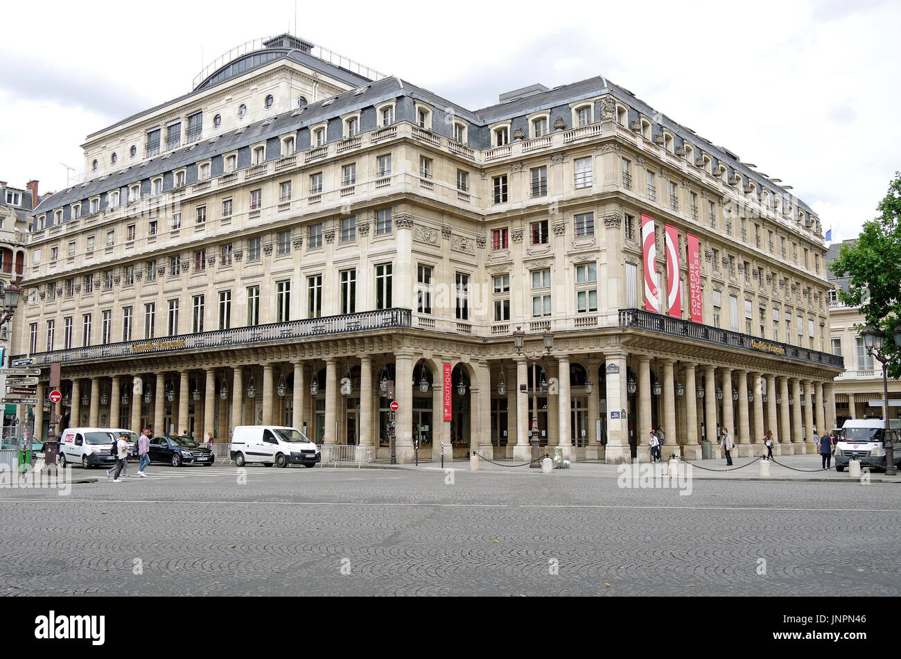 Paris, Frankreich, Comédie-Française, Teil des Palais Royal, Théâtre français, Stockfoto