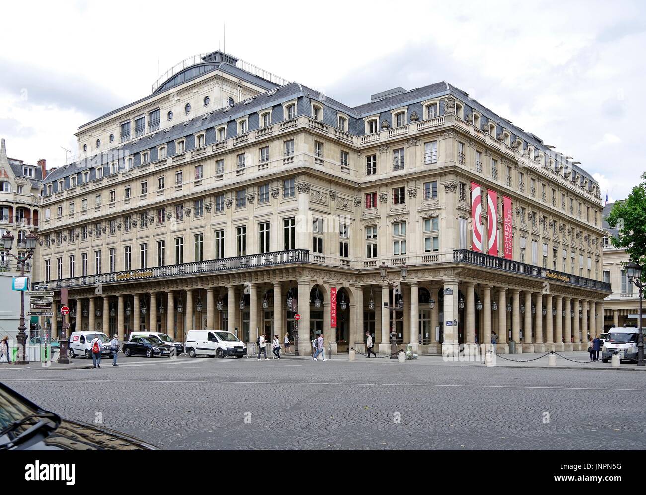 Paris, Frankreich, Comédie-Française, Teil des Palais Royal, Théâtre français, Stockfoto