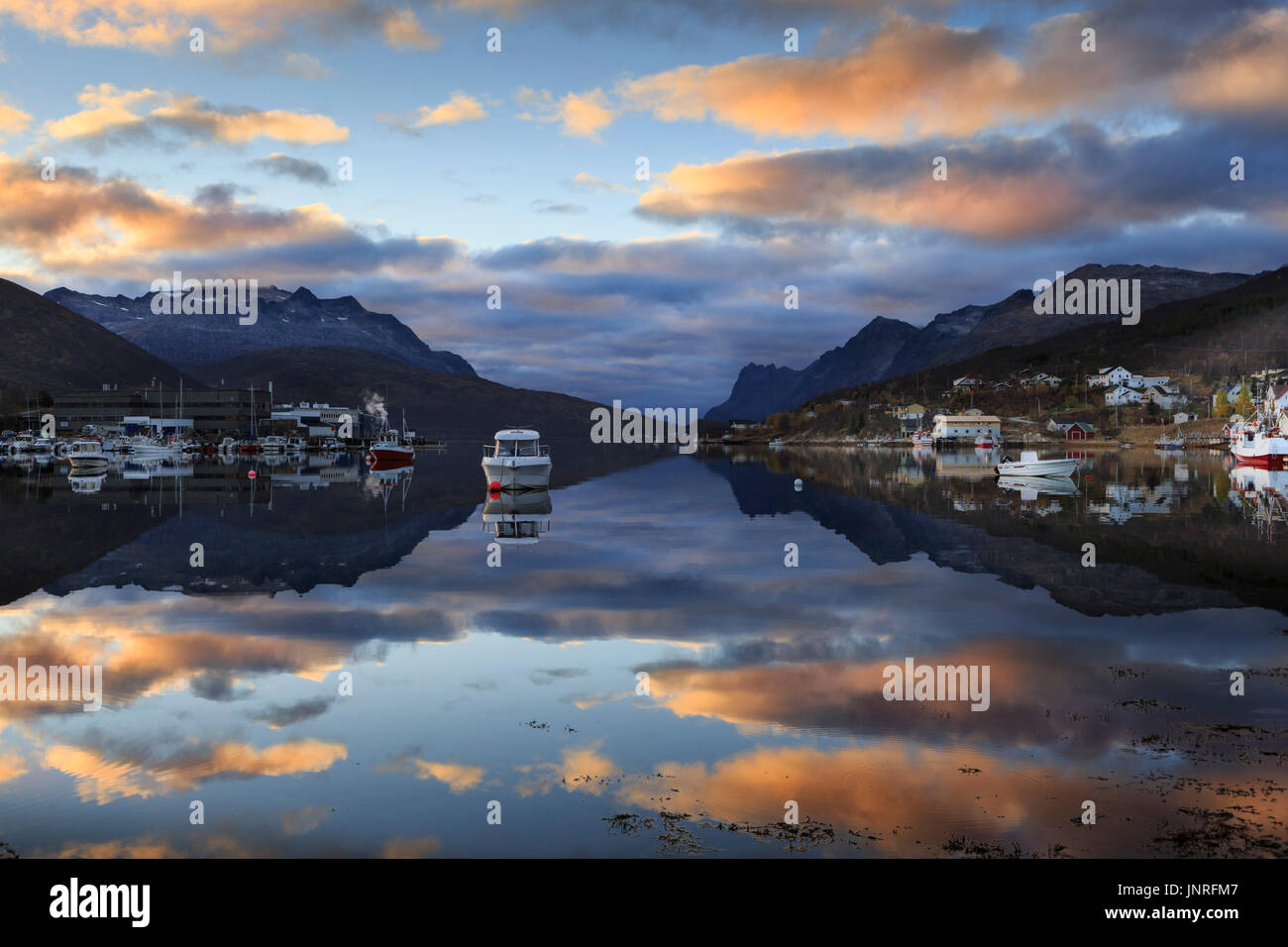 Troms Region, Tromsø, Norwegen, Europa Stockfoto