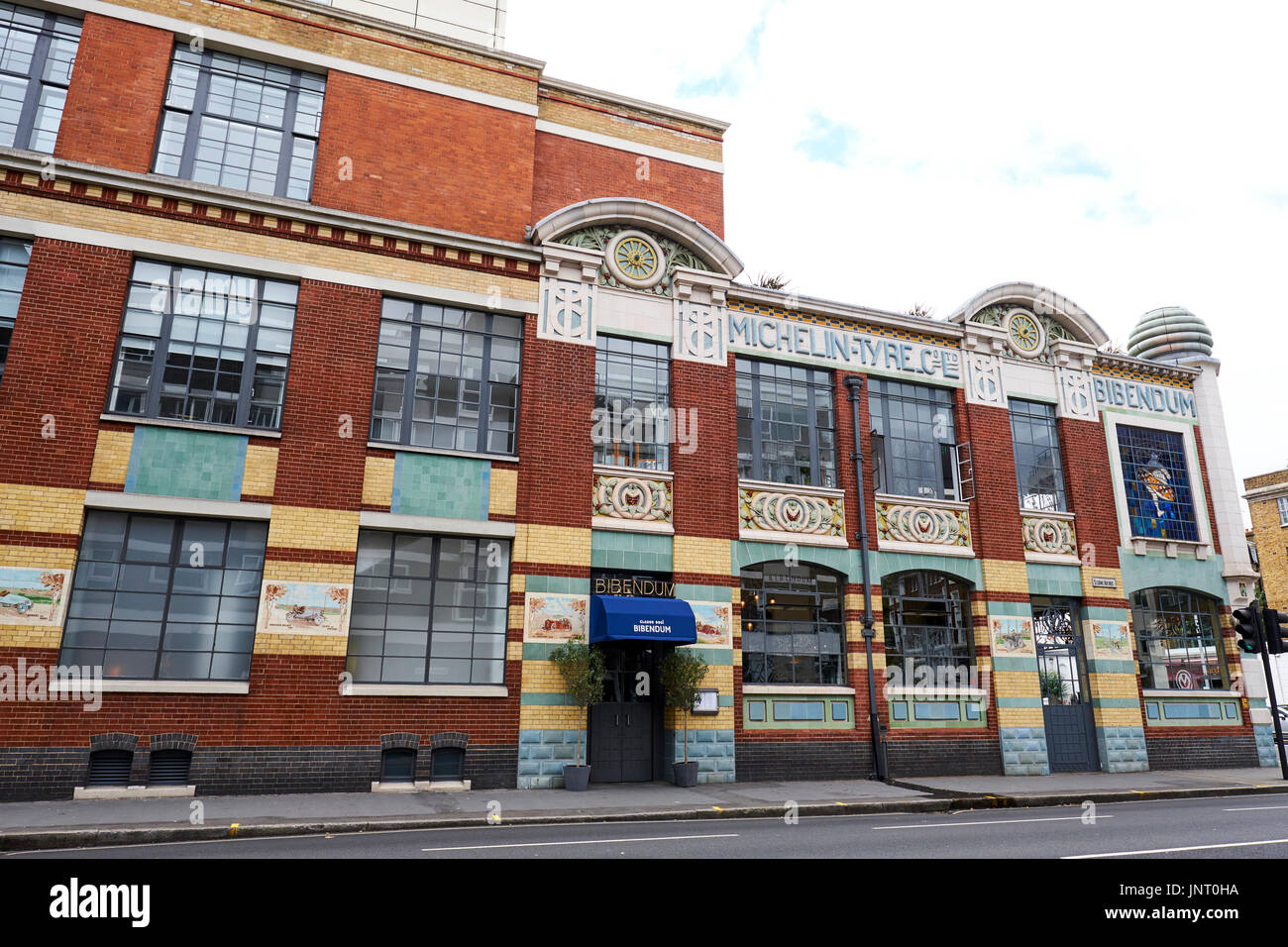 Michelin House Art Deco ehemaligen Hauptquartier der Michelin Reifen Unternehmen, Fulham Road, Chelsea, London, UK Stockfoto
