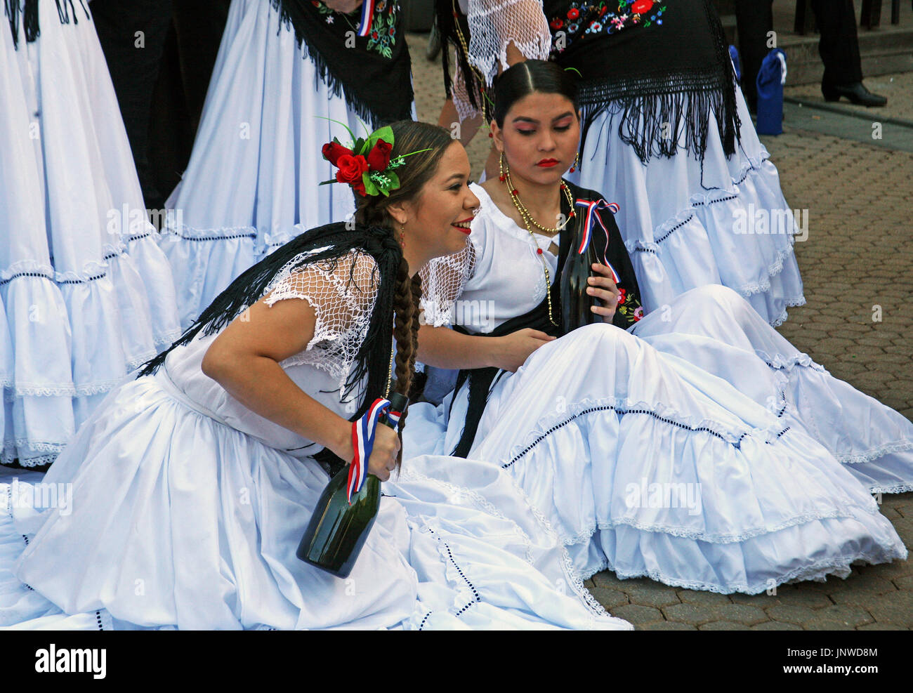 Internationale Folklore Festival 2017, Paraguay, Luque,'Alma Guarani', Zagreb, Kroatien, Europa, 20. Stockfoto