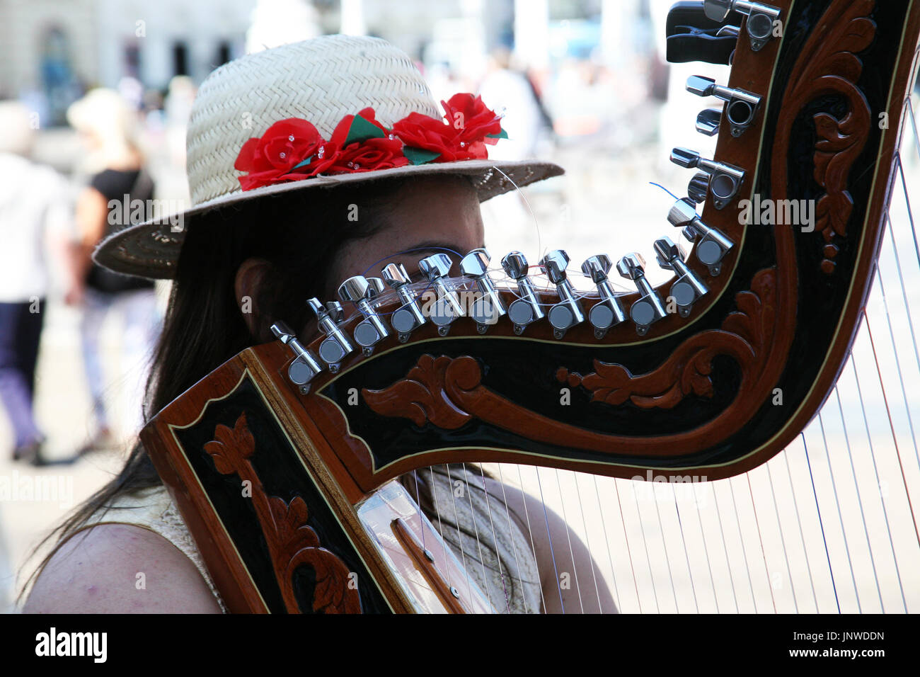 Internationale Folklore Festival 2017, Paraguay, Luque,'Alma Guarani', Zagreb, Kroatien, Europa, 41 Stockfoto